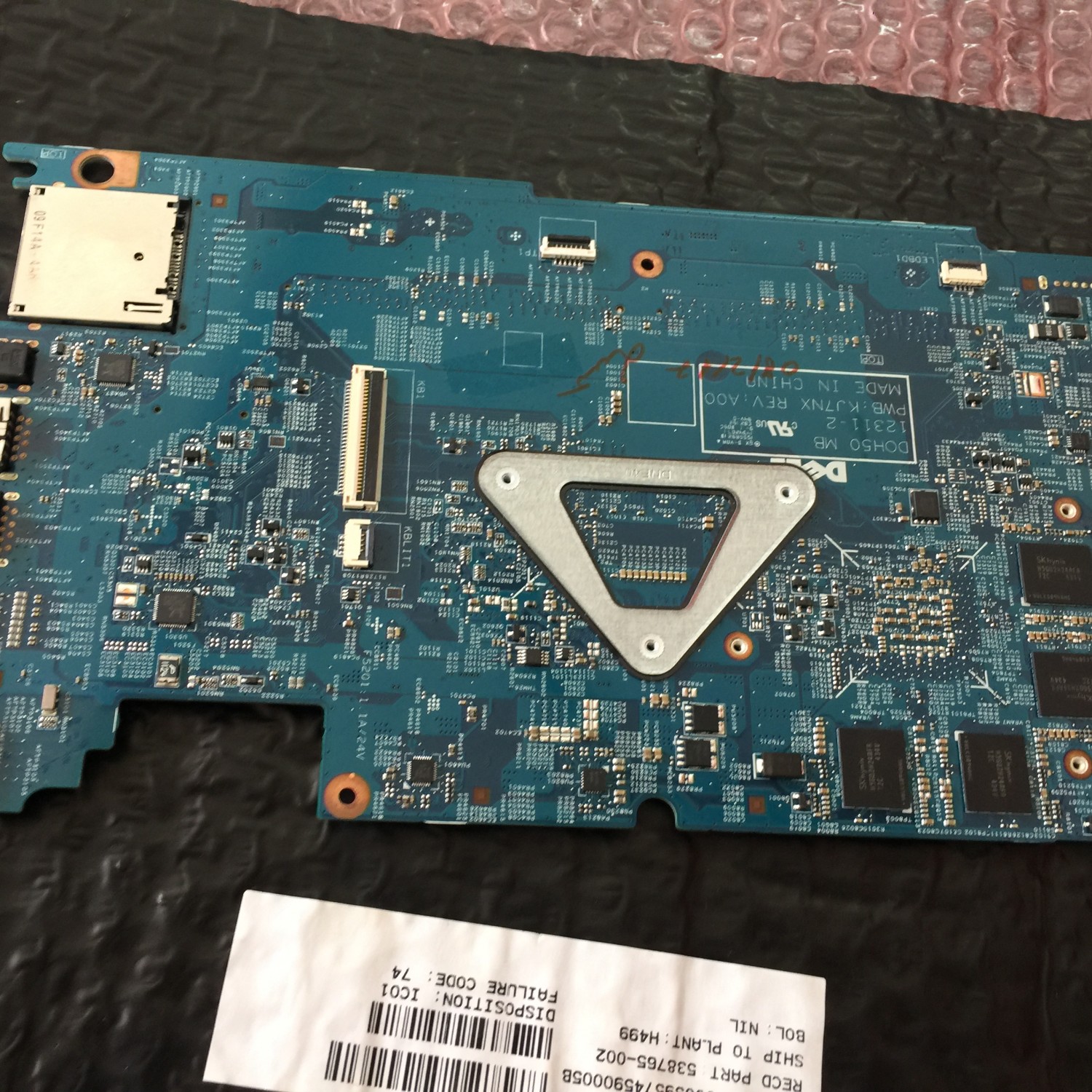MAIN DELL 7537 I7-4510 VGA
