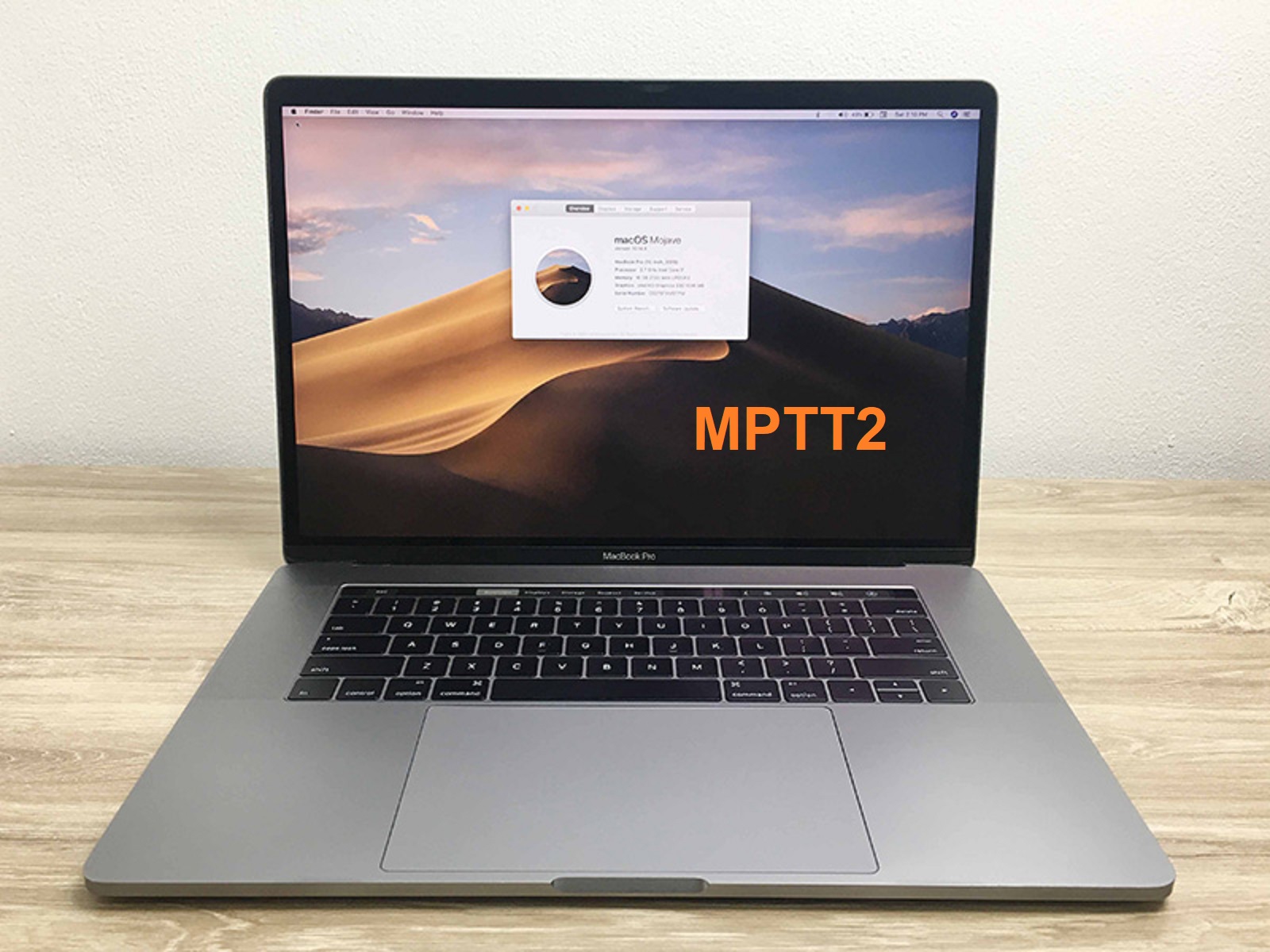 MPTT2 MacBook Pro 2017 15 inch i7 ram 16Gb APPLE SSD 512GB 99%