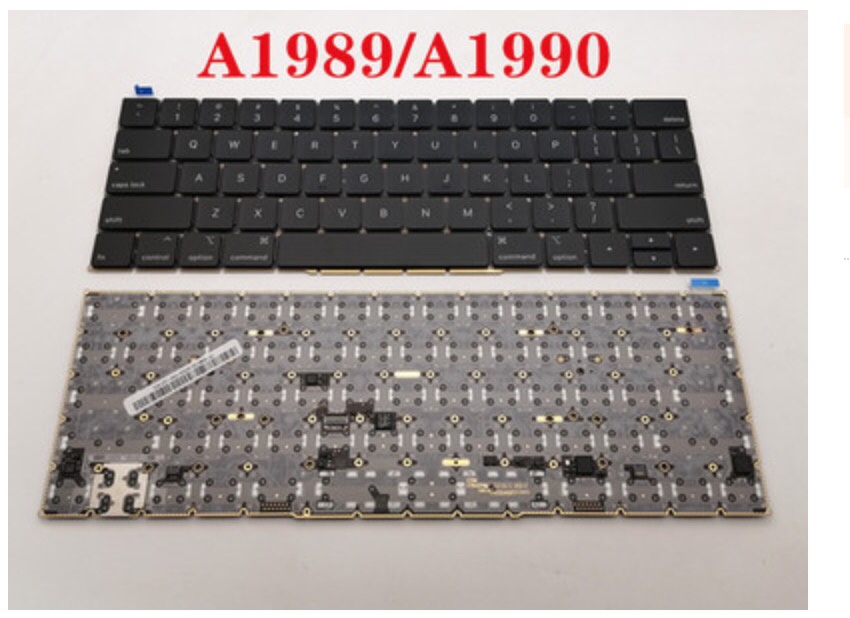 Thay bàn phím macbook PRO 13INCH TUOCHBAR 2018 A1989 keyboard