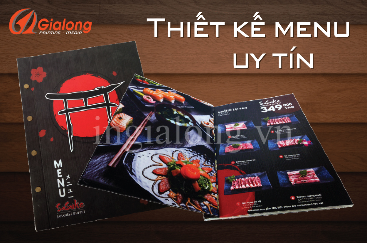 ĐỐI VỚI NHÀ HÀNG, MENU ĐẸP QUAN TRỌNG NHƯ MÓN ĂN