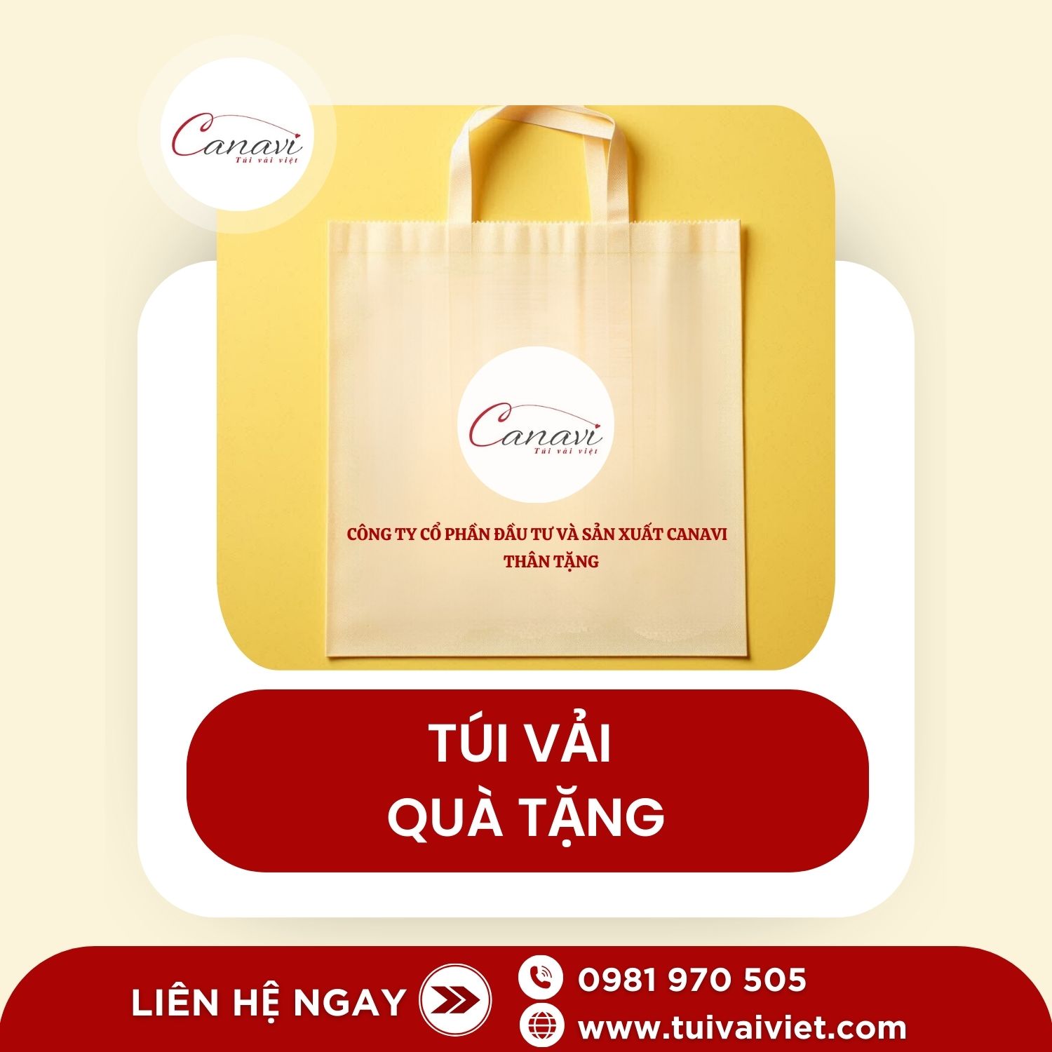 Túi vải quà tặng