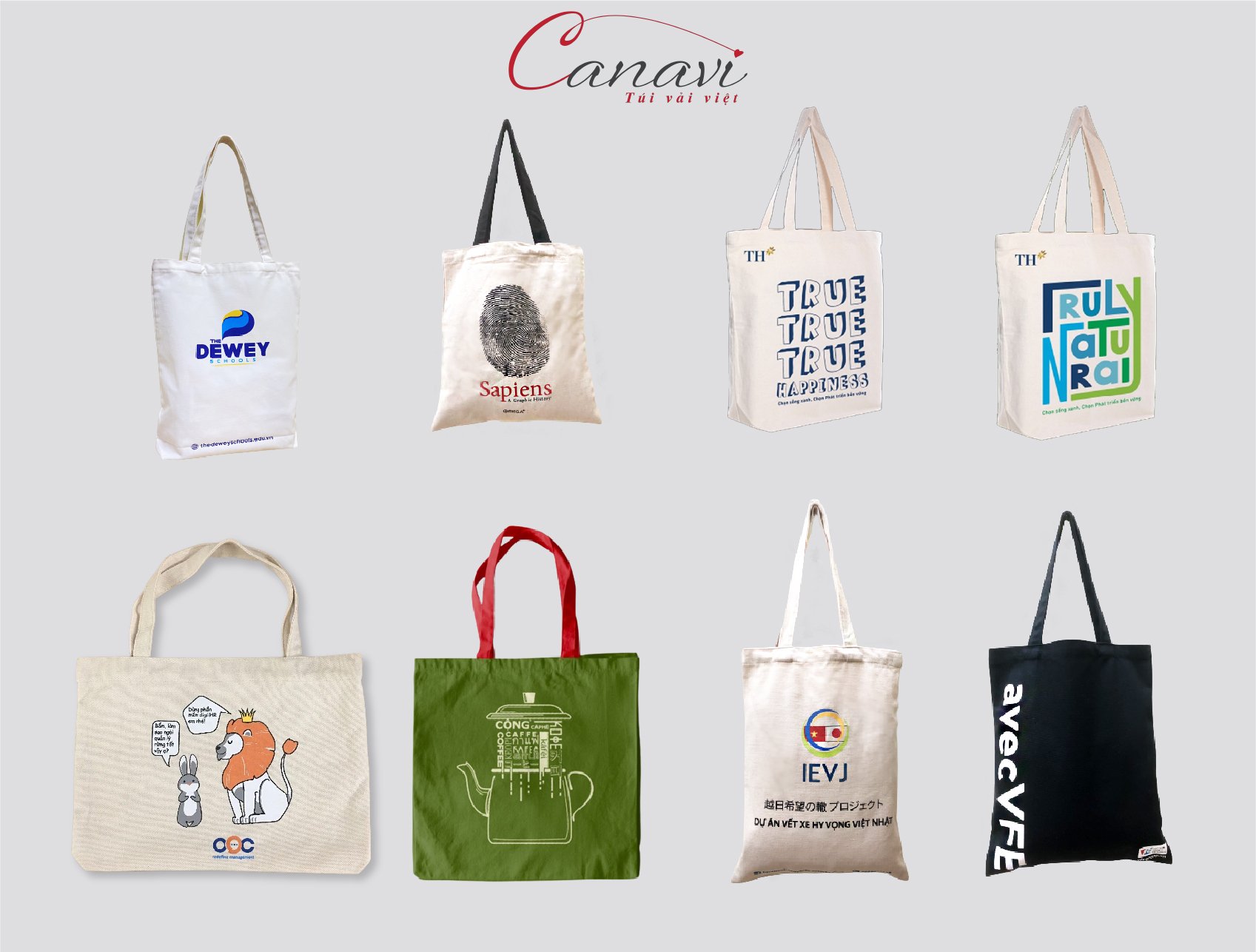 túi vải bố canvas