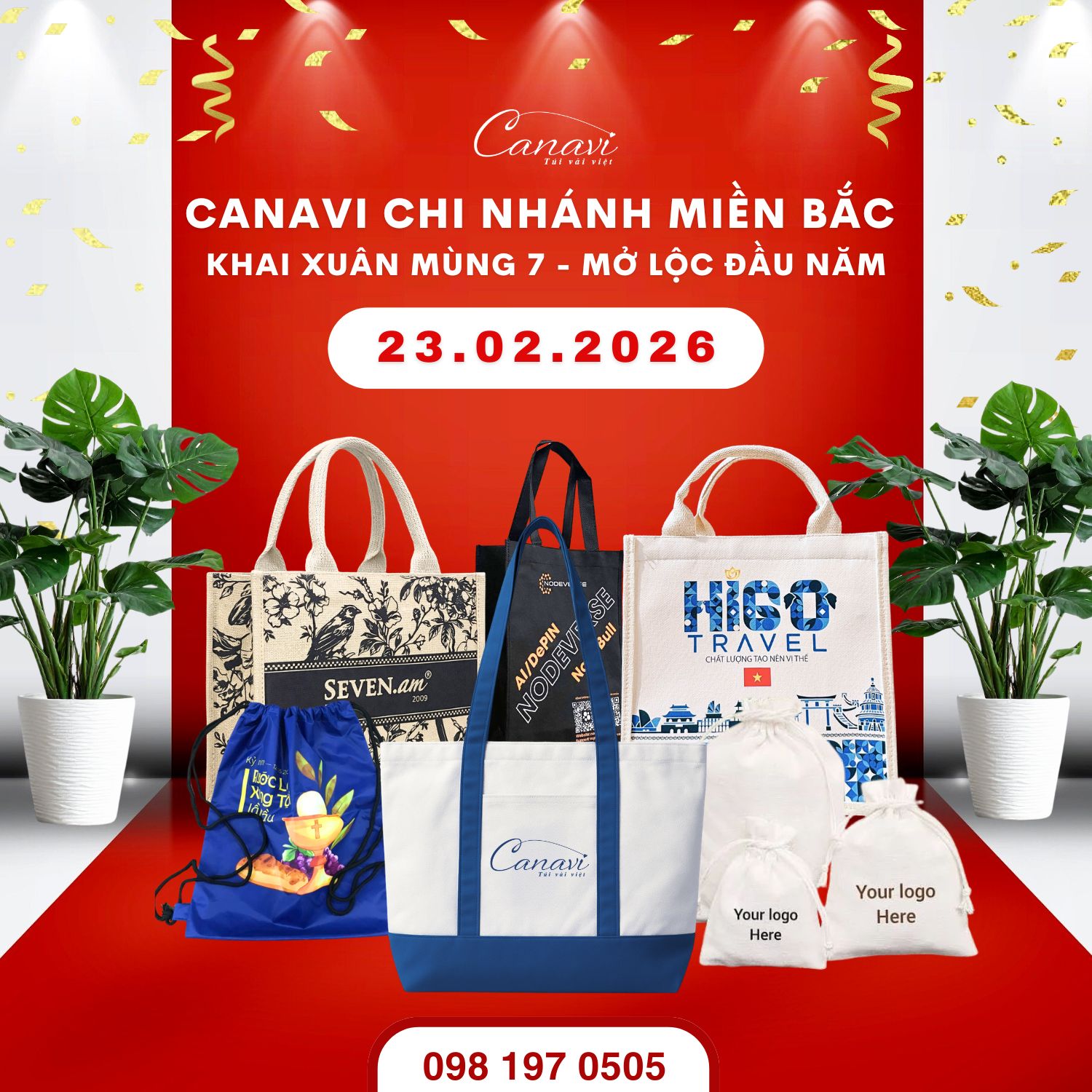 CANAVI CHI NHÁNH MIỀN BẮC KHAI XUÂN MÙNG 7 - MỞ LỘC ĐẦU NĂM