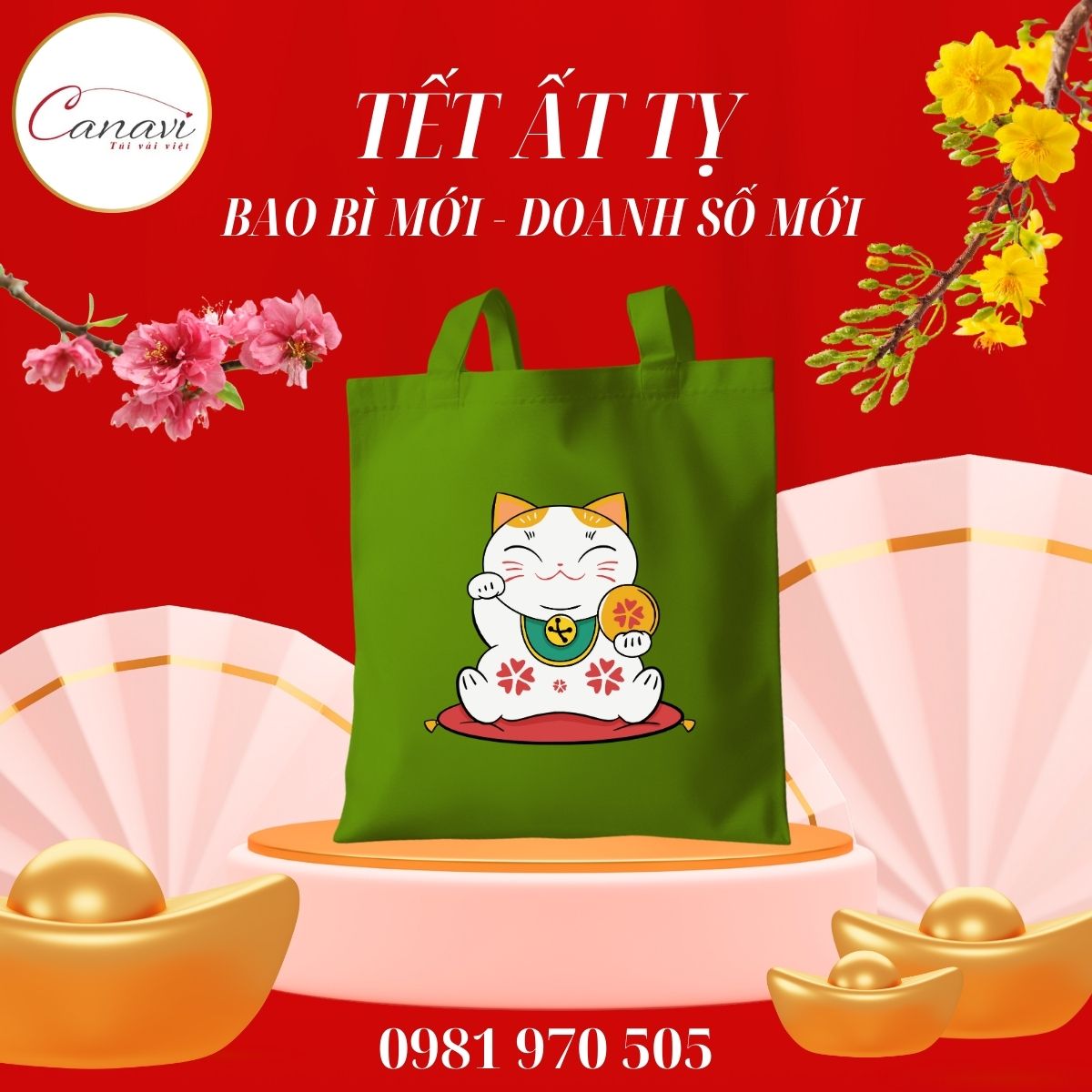 Túi vải bố canvas