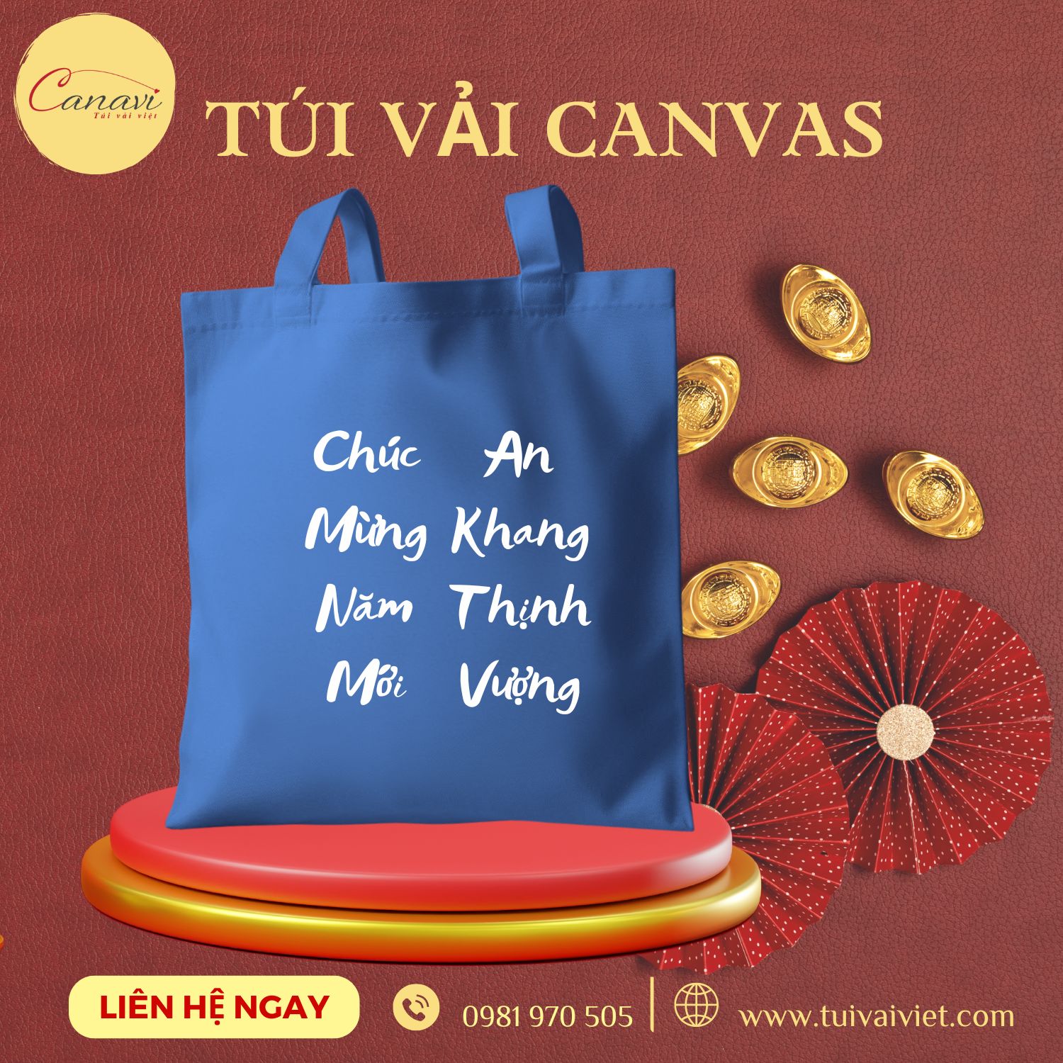 Giải pháp quà tặng túi vải canvas cho doanh nghiệp