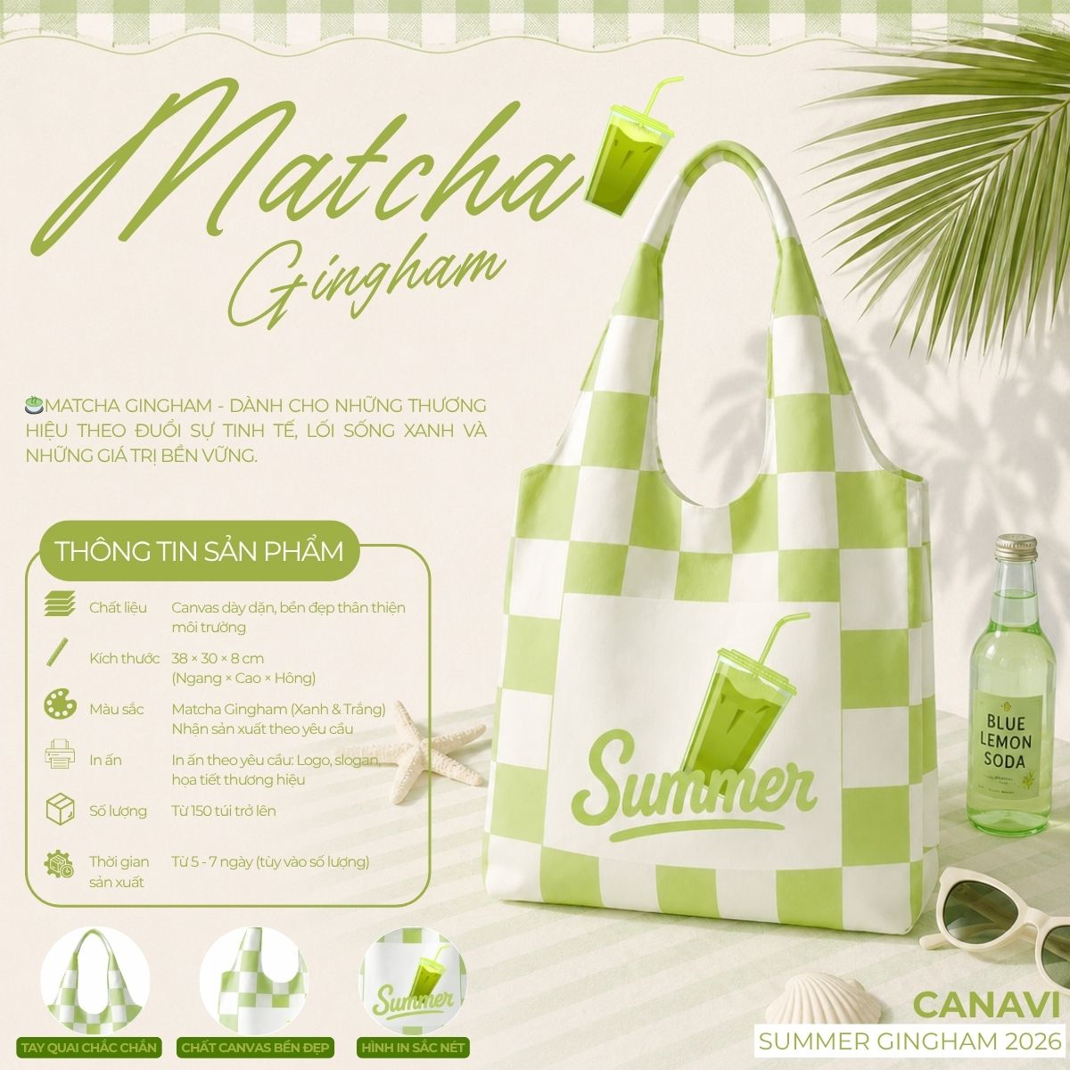 matcha gingham 2026