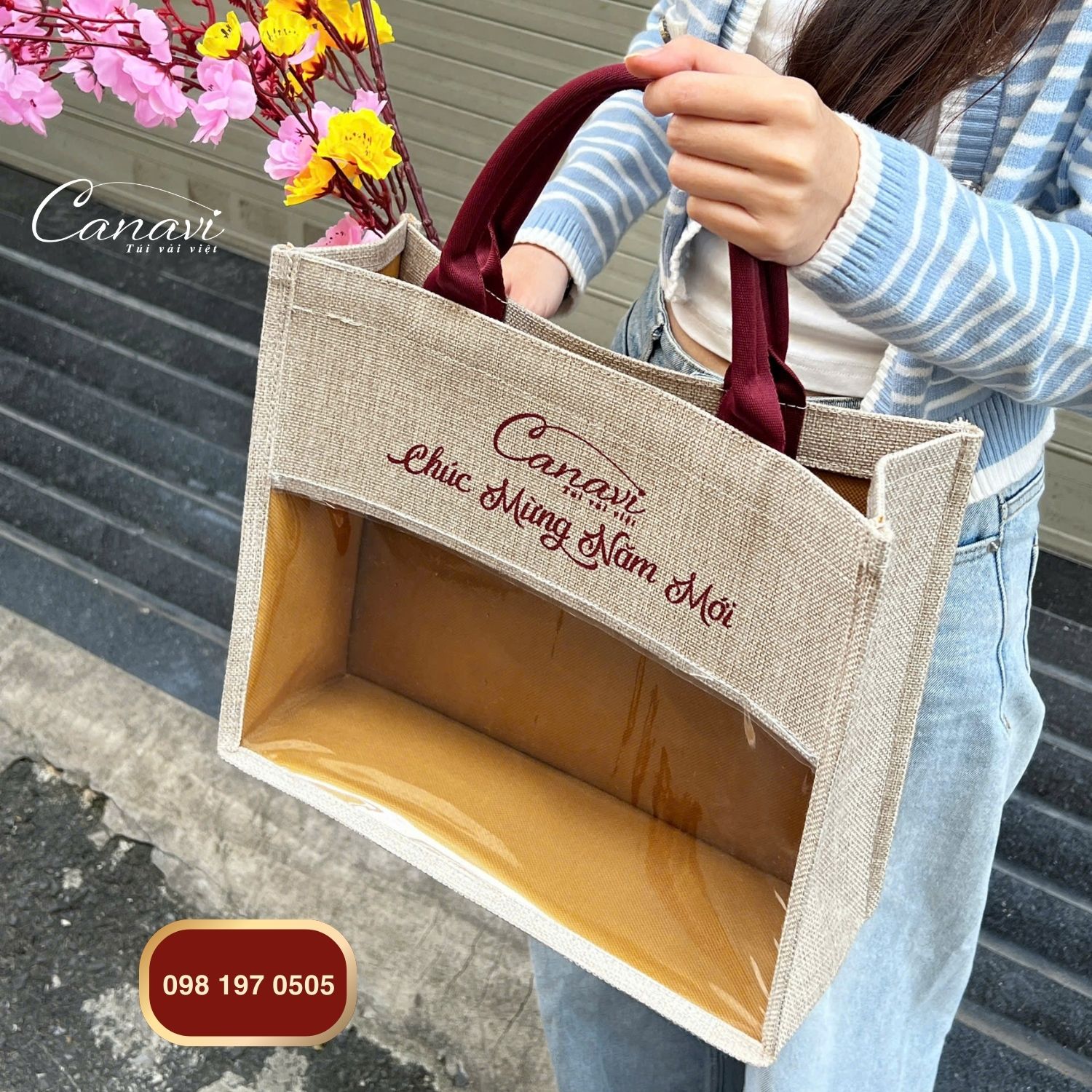 Những doanh nghiệp nào nên sử dụng mẫu túi vải đay quà Tết cao cấp?