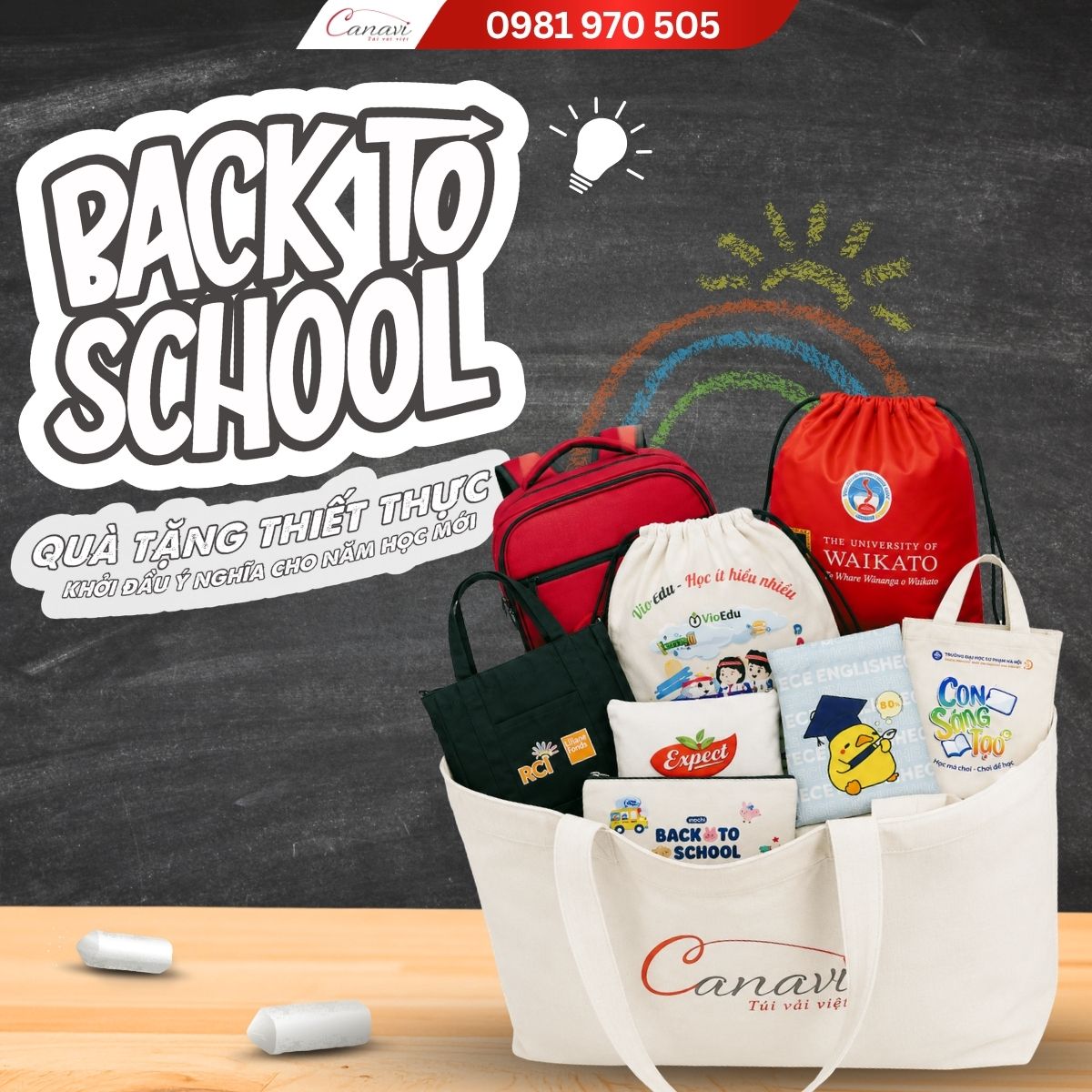 quà tặng back to school canavi
