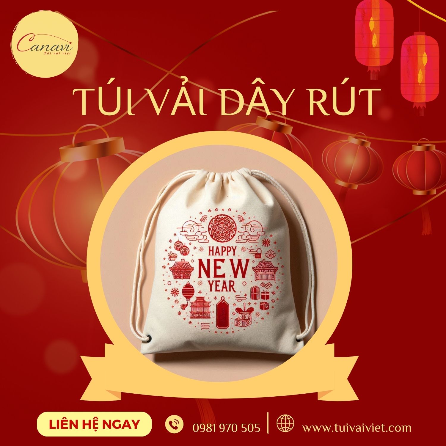 Xưởng sản xuất túi vải Việt Canavi - Đối tác tin cậy của doanh nghiệp