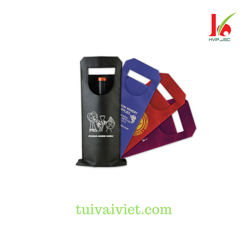 túi vải không dệt đựng rượu