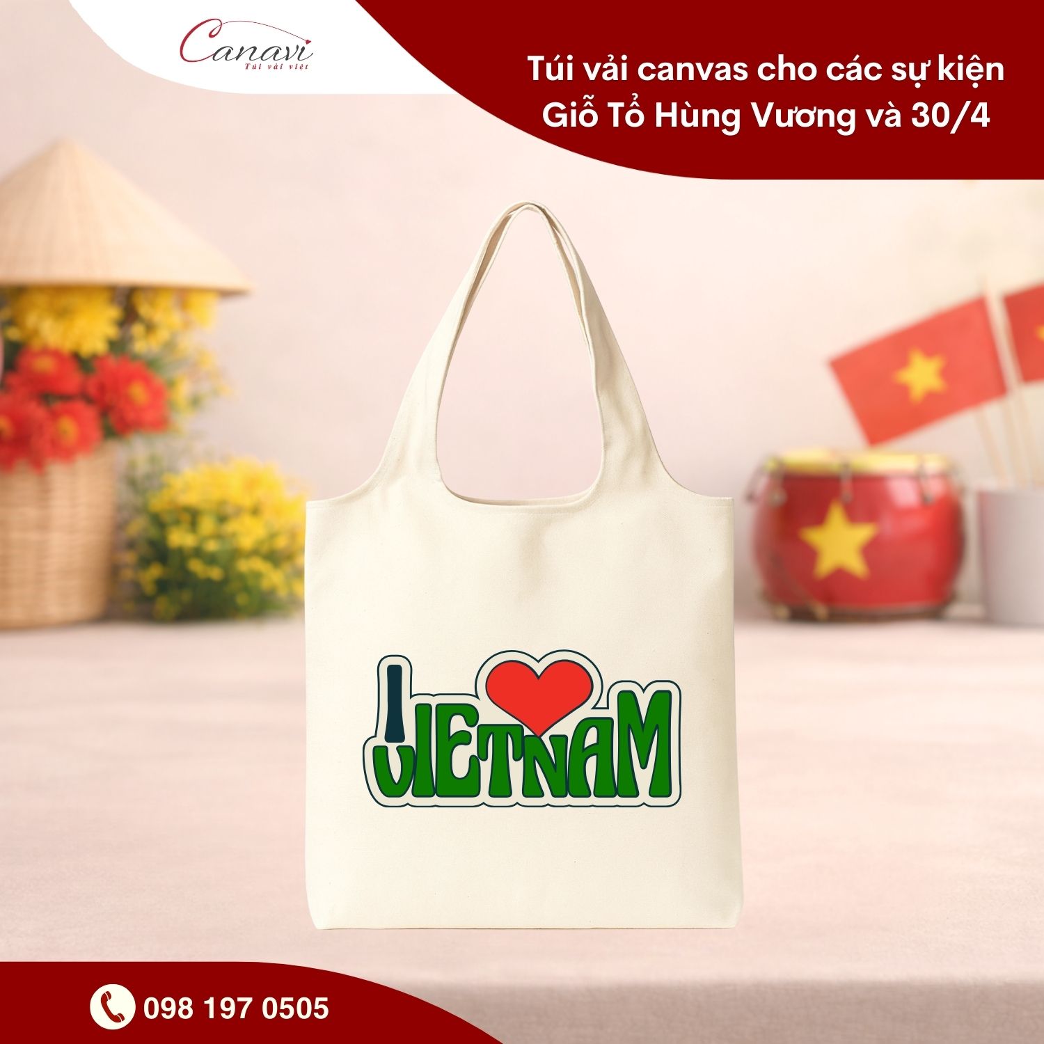 Canavi - Xưởng sản xuất túi vải canvas cho sự kiện doanh nghiệp