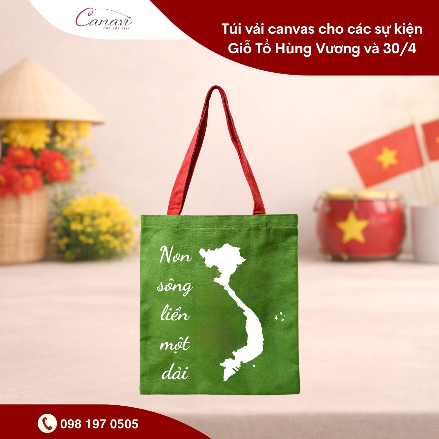 Lưu ý khi đặt túi vải canvas số lượng lớn
