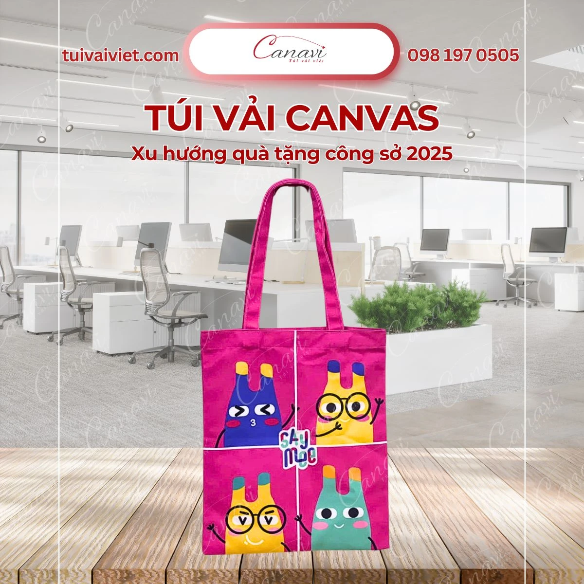 Doanh nghiệp được lợi gì khi tặng túi canvas cho nhân viên của mình?