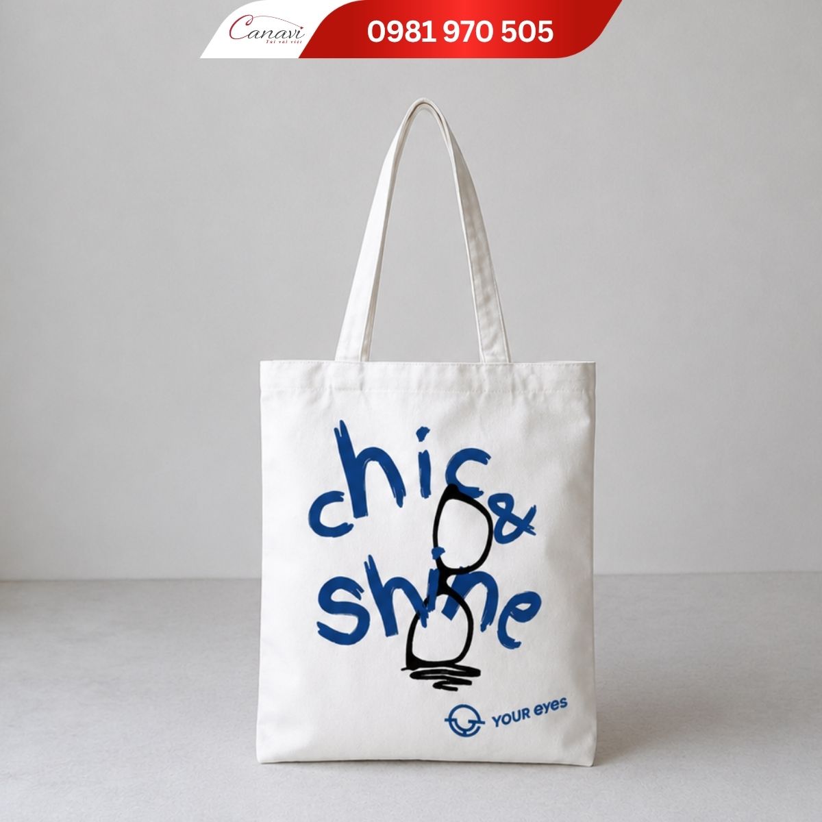 Túi vải basic Chic & Shine