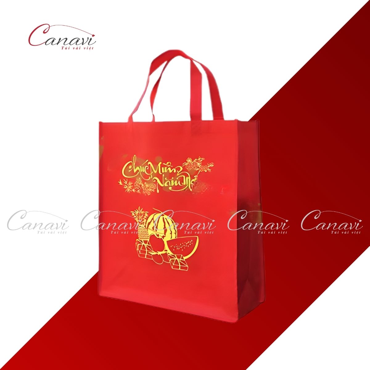 Túi Vải Đựng Lịch Tết TVDLT01
