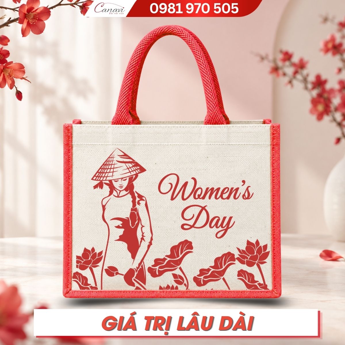 túi vải đay 20 tháng 10 giá trị dài lâu