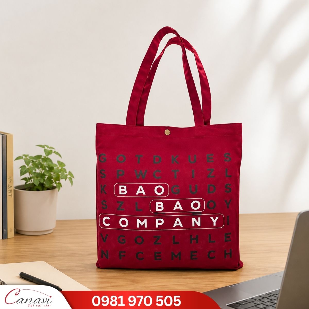 túi vải canvas baobao company