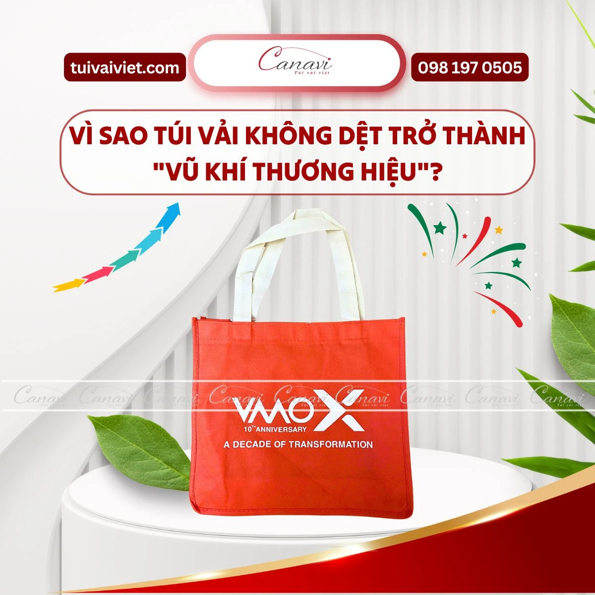 Vì sao túi vải không dệt trở thành "vũ khí thương hiệu"?