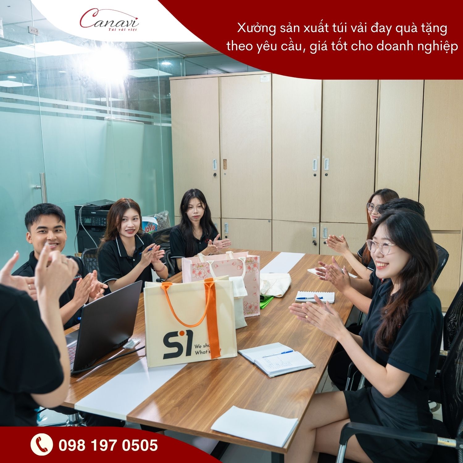 Xưởng sản xuất túi vải đay theo yêu cầu gồm những hạng mục nào?