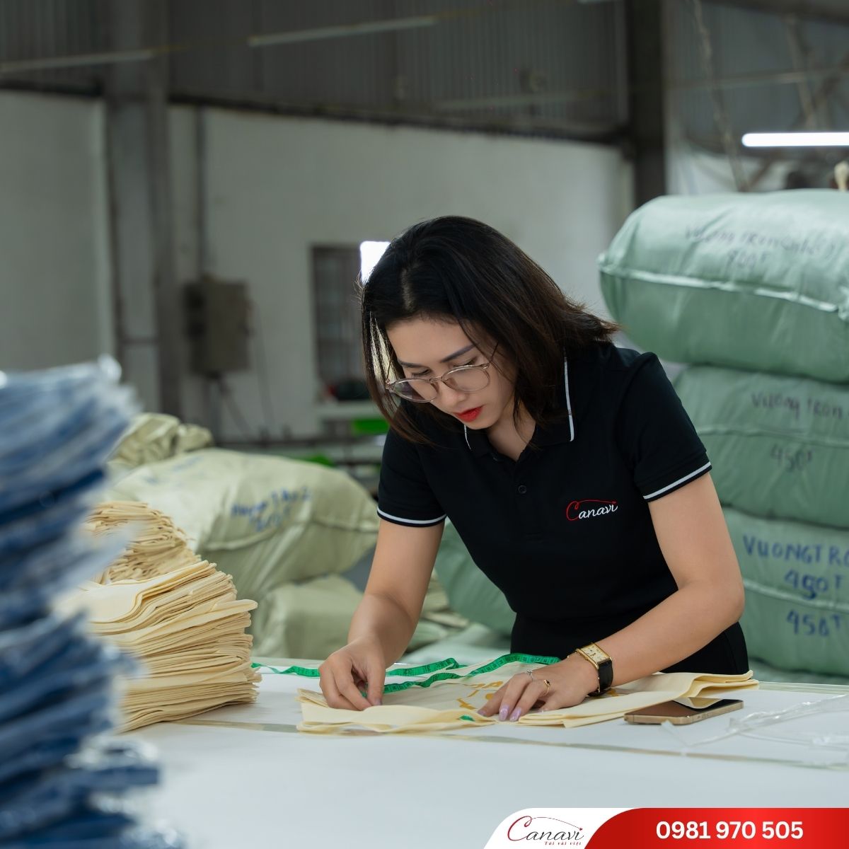 Xưởng sản xuất Canavi Túi Vải Việt