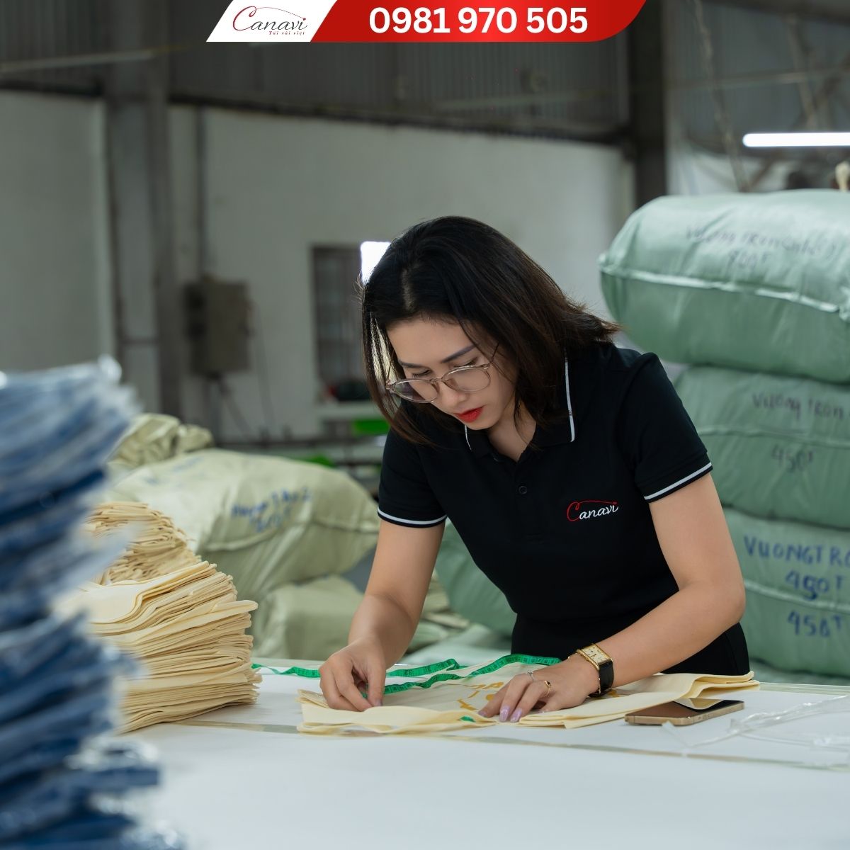 Xưởng sản xuất Canavi Túi Vải Việt