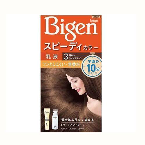 Với Bigen màu nâu sáng, bạn sẽ có một mái tóc rực rỡ và tươi tắn khác hẳn với tóc trước đây. Hãy cùng đắm chìm trong sắc nâu đong đầy sức sống với Bigen - sản phẩm chăm sóc tóc chuyên nghiệp và đáng tin cậy.