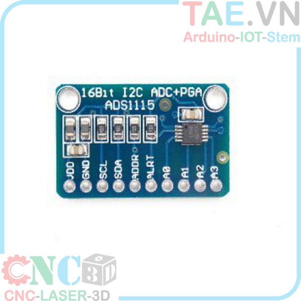 Mạch Chuyển Đổi Tín Hiệu  ADC ADS1115 16 Bit