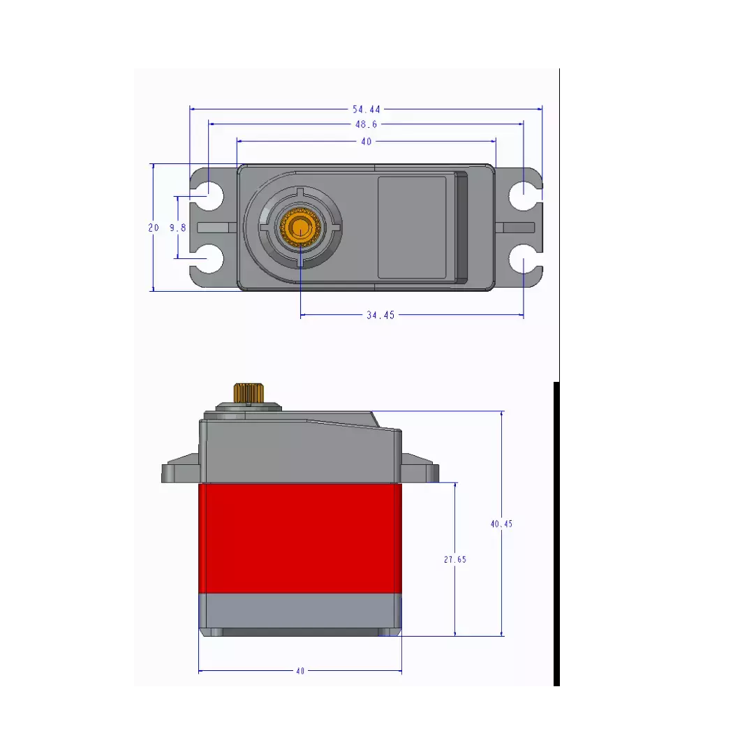 Servo TD8120MG 20kg