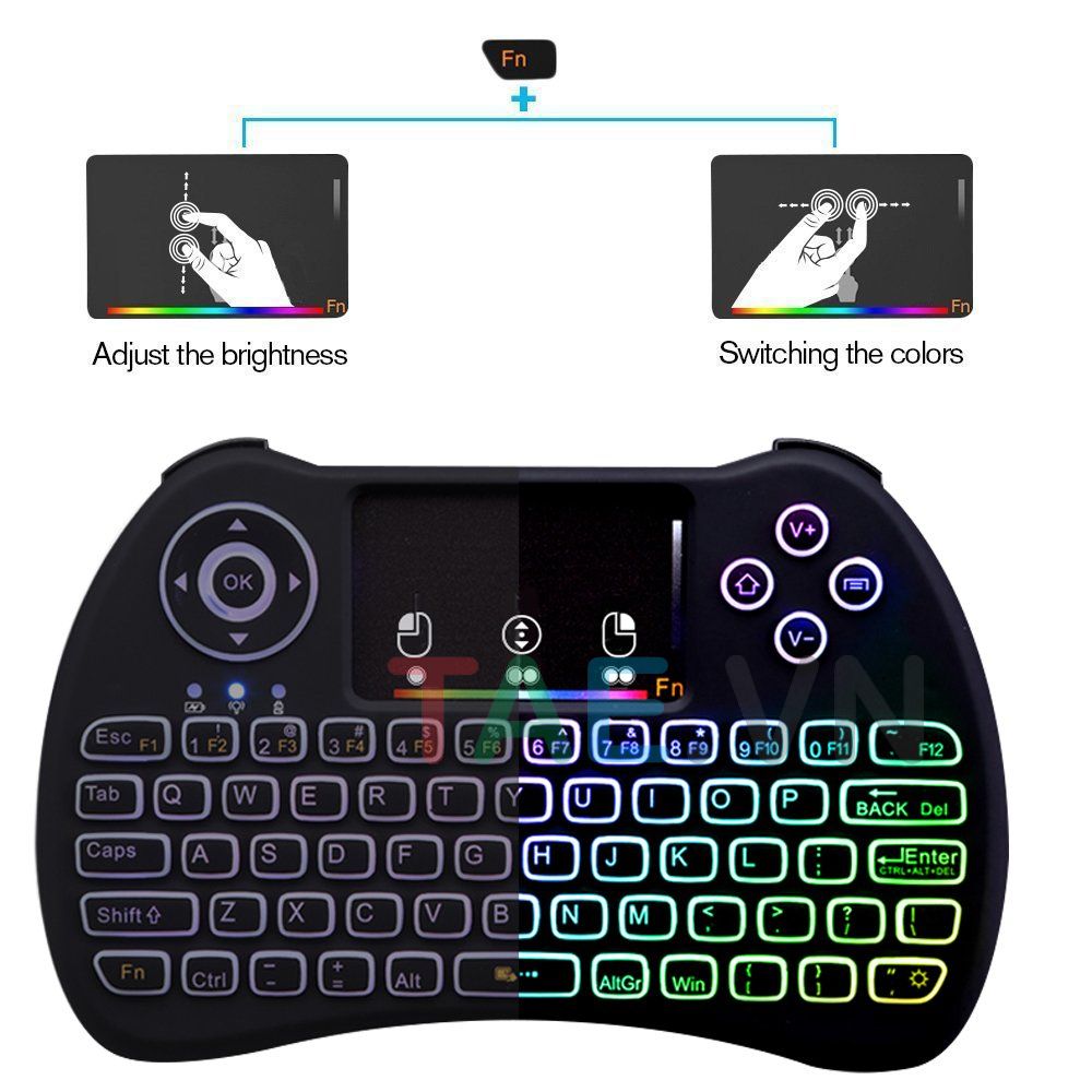 Bàn Phím Mini Không Dây H9 RGB