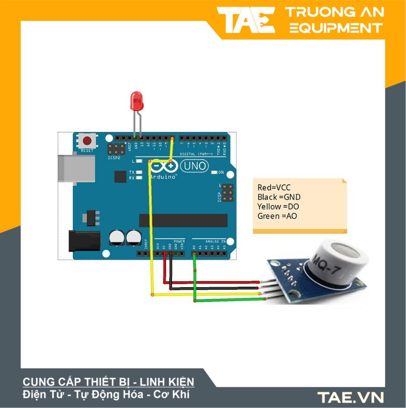 Cảm Biến Khí CO GAS MQ7