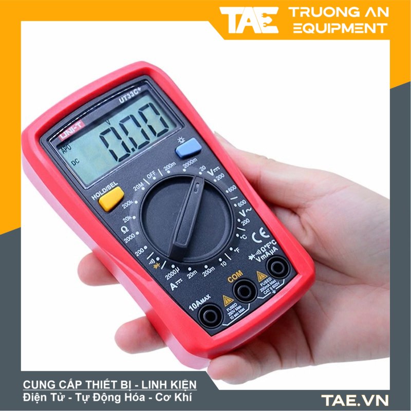 Đồng Hồ Đo UNI-T UT33D Dạng Số 3