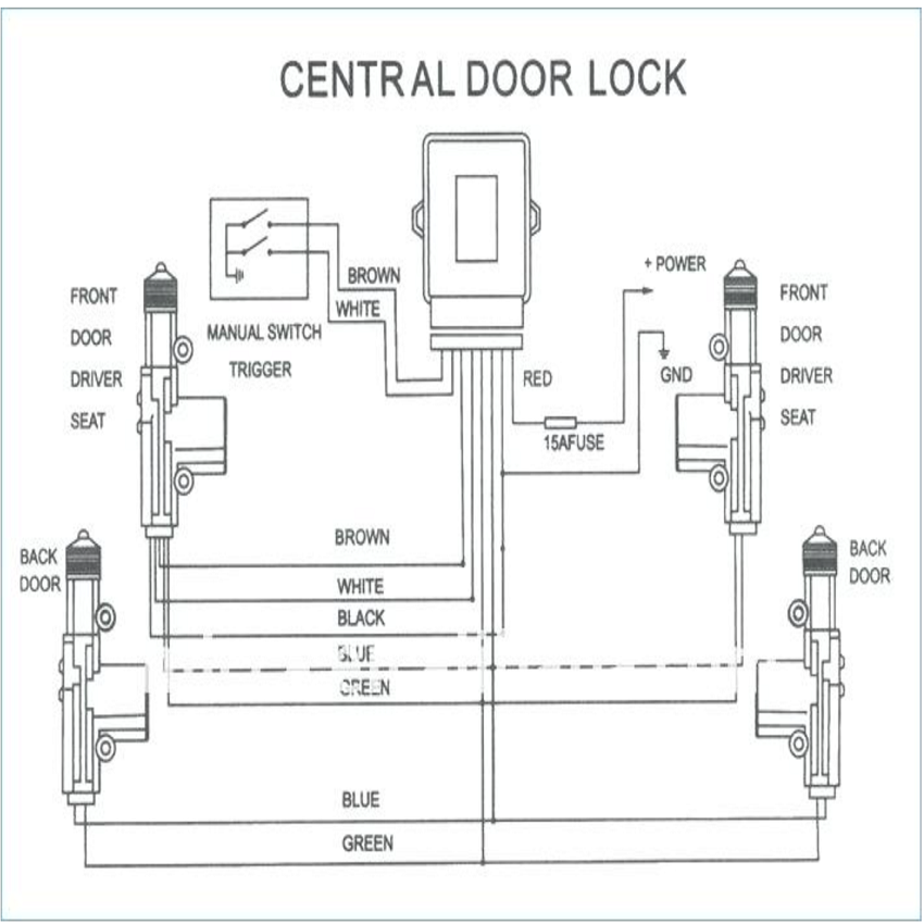 Chuột Cửa 5 Dây 12V