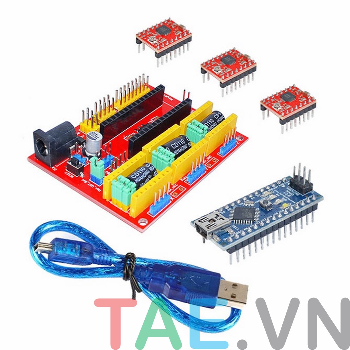 Mạch Điều Khiển Máy CNC Mini CNC Shield V4