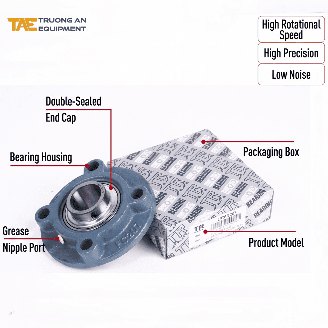 gối đỡ trục