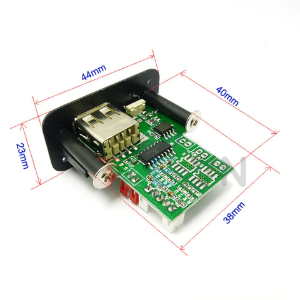 Mạch Giải Mã Âm Thanh MP3 USB Thẻ Nhớ Kèm Remote