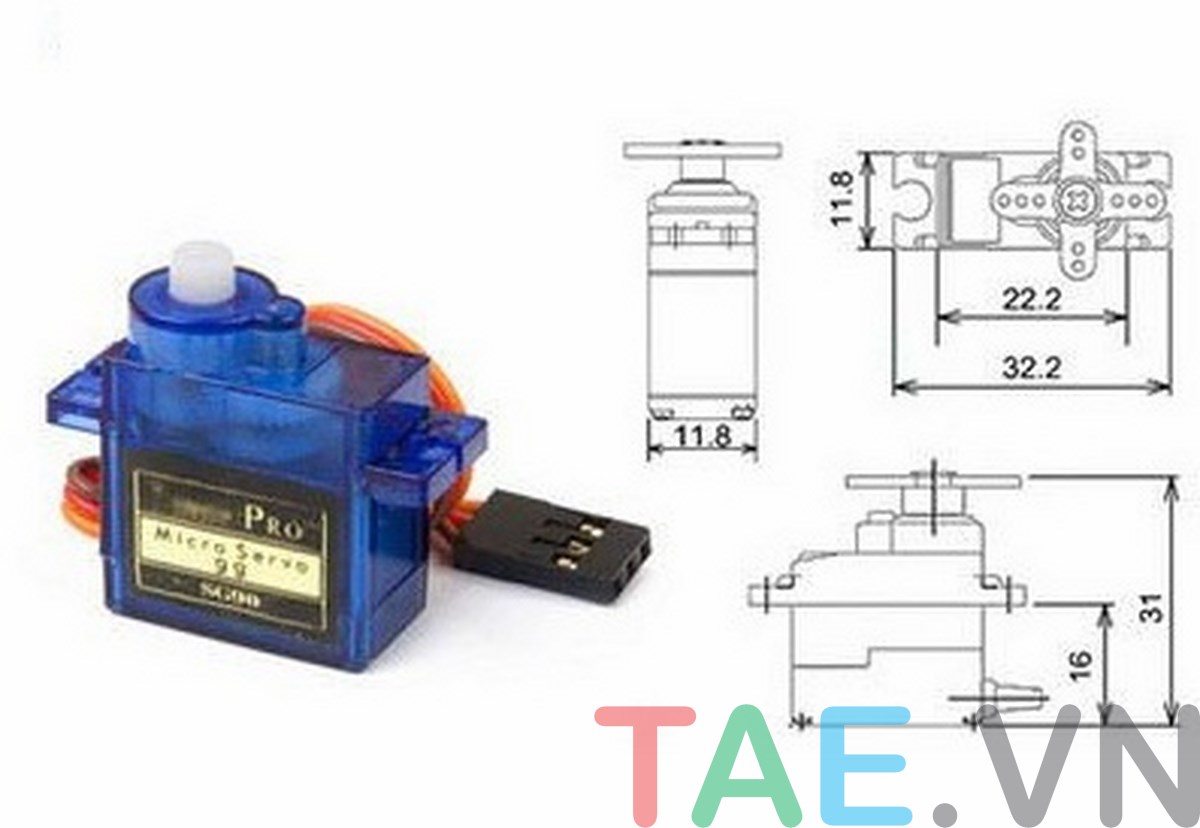 Cánh Tay Robot Mica 4 Bậc DIY