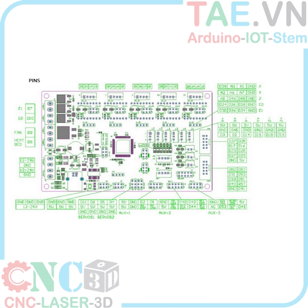 Mạch Điều Khiển MKS Gen V1.4