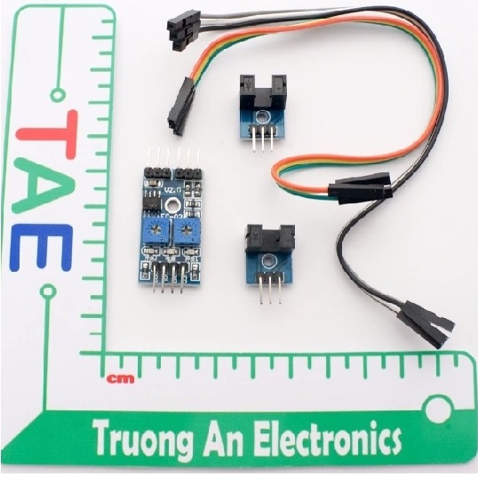 Mạch Đo Tốc Độ Động Cơ Encoder 2 module