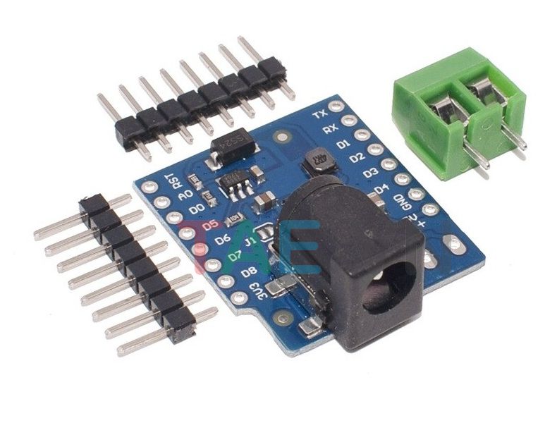 Module DC Power Shield V1.0 WEMOS D1