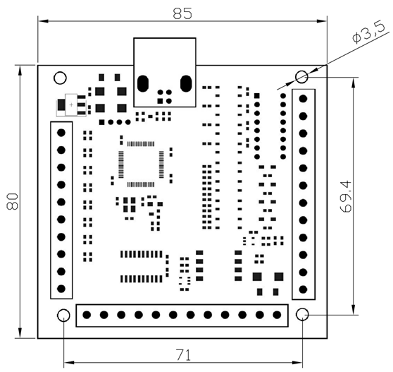 BOB Mach3 USB CNC