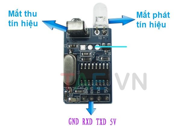 Mạch Thu Phát Giải Mã Hồng Ngoại XD16