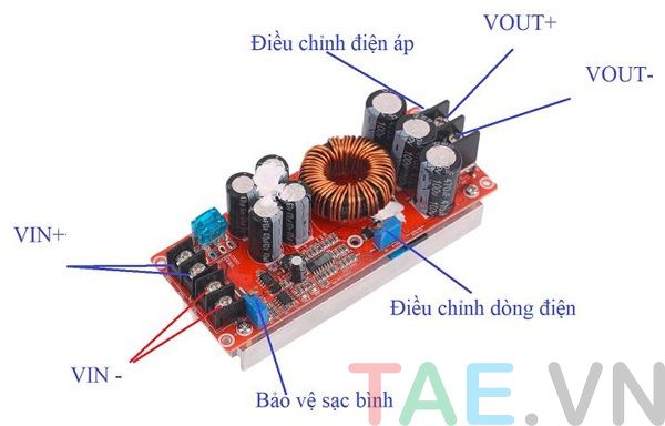 Mạch Tăng Áp DC 1200W