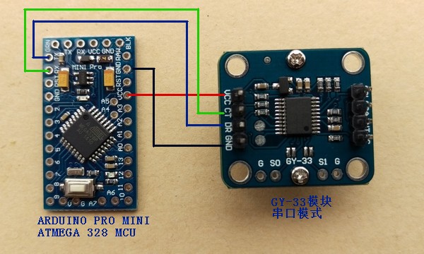 Cảm Biến Màu Sắc TCS34725 Giao Tiếp I2C Và UART V2