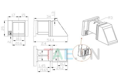 Cảm Biến Nhận Dạng Vân Tay R305
