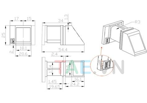 Cảm Biến Nhận Dạng Vân Tay R305