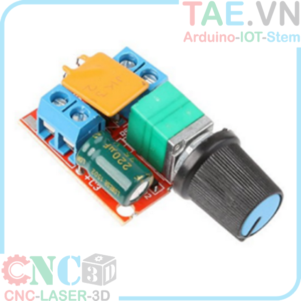 Mạch Điều Kiển Tốc Độ Động Cơ DC Mini 5A