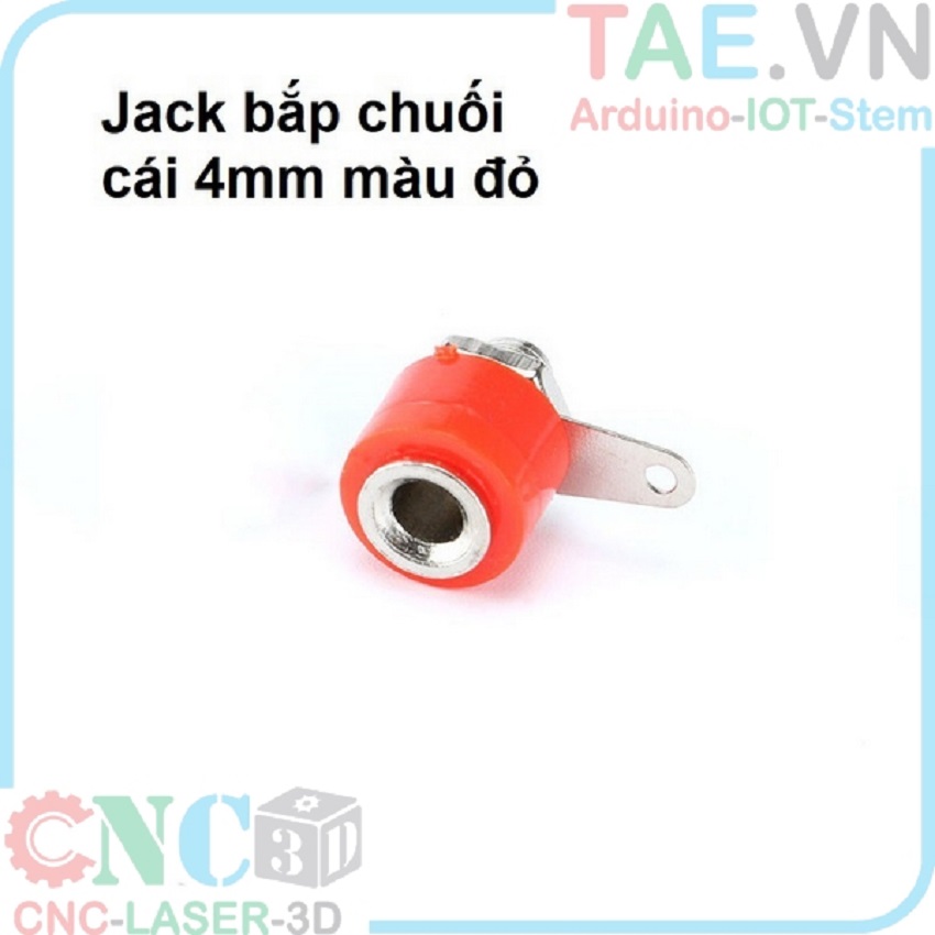 Đầu Jack Bắp chuối cái 4mm