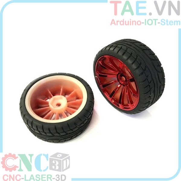 Bánh Xe RC 72mm | Bánh Xe Robot | Trường An Equipment