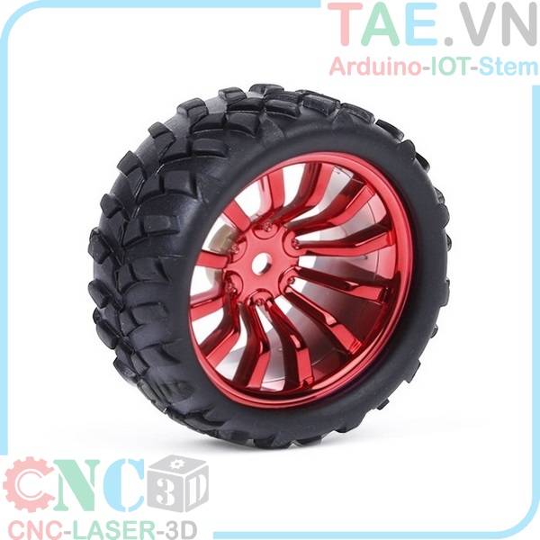 Bánh Xe RC 72mm | Bánh Xe Robot | Trường An Equipment