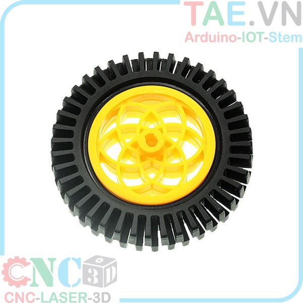 Bánh Xe RC Servo 80mm Trường An Equipment